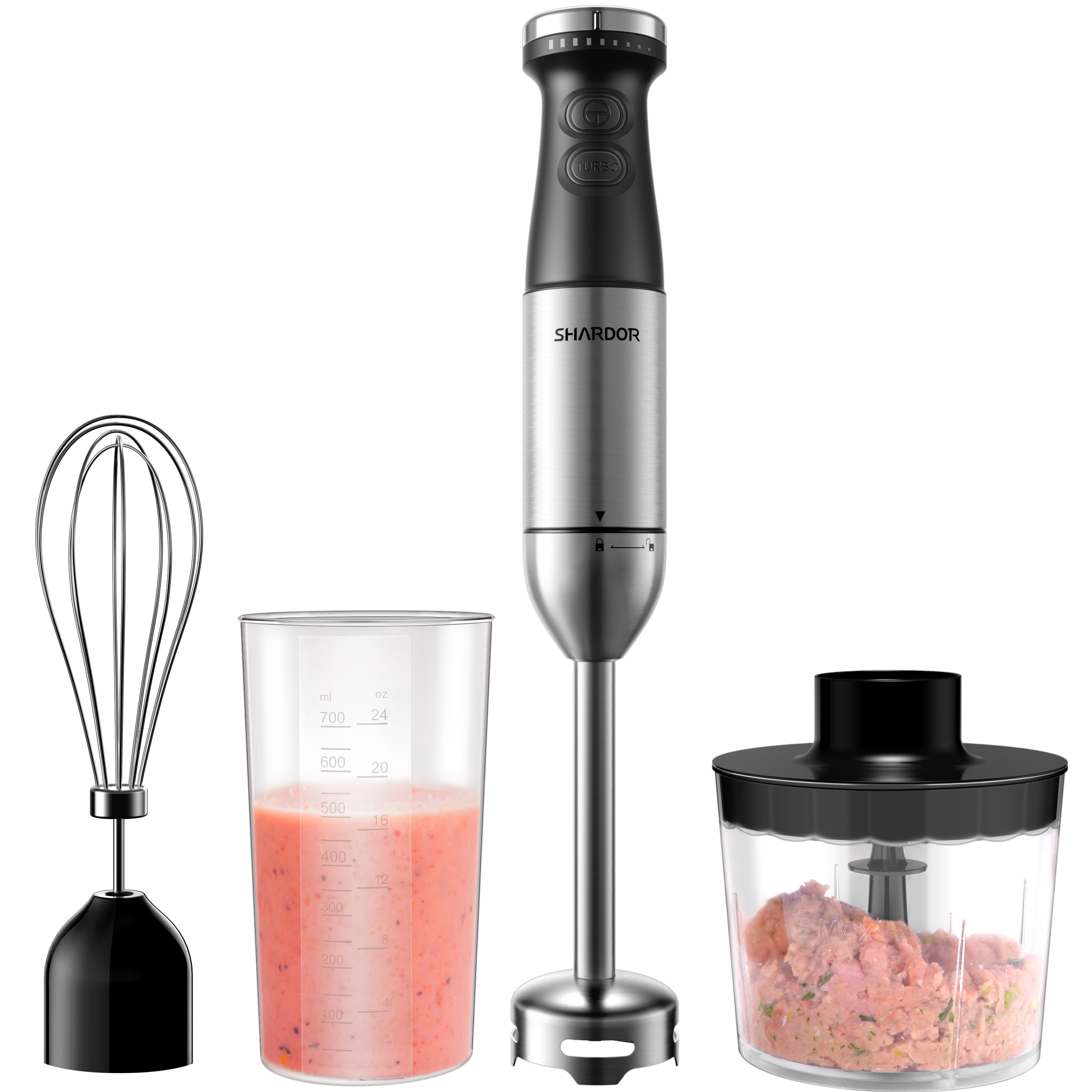 SHARDOR Portable Blender Black PB515B