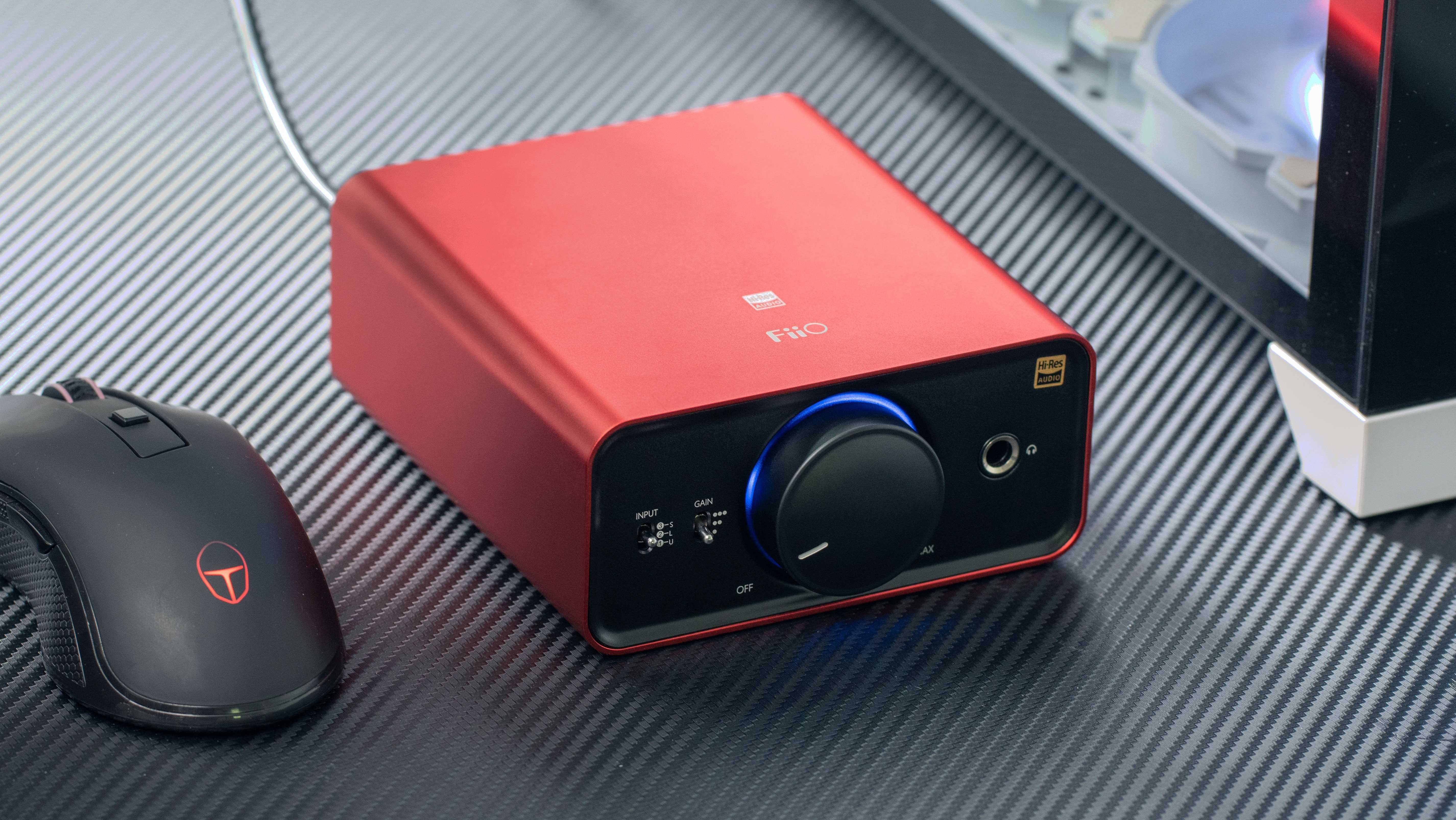绚丽外观！台式解码耳放K5 Pro ESS全新红色正式发布！-FiiO---BORN FOR