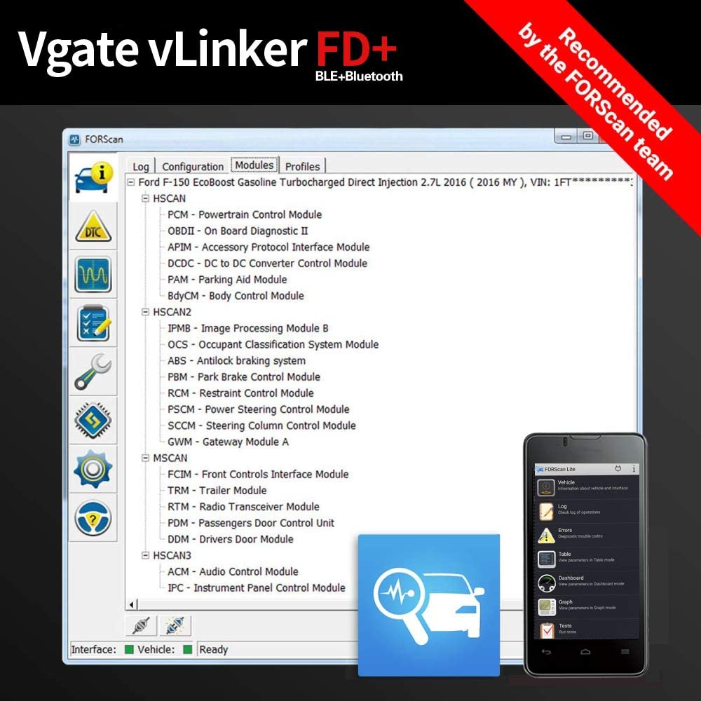 Vgate vLinker FD+ -ShenZhen CheBoTong Technology Co., Ltd.