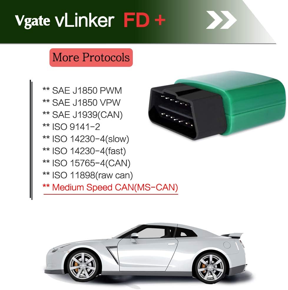 Vgate vLinker FD+ -ShenZhen CheBoTong Technology Co., Ltd.