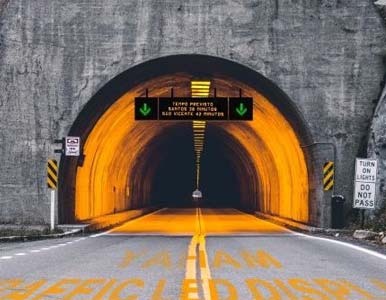 Product: Variable Message Signs； LED tunnel lamp