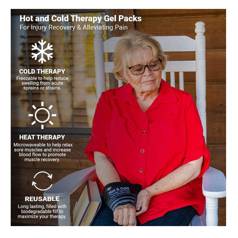 WIDEFLOW Ice Pack for Hot Cold Therapy Gel Pack Hot Cold Relief