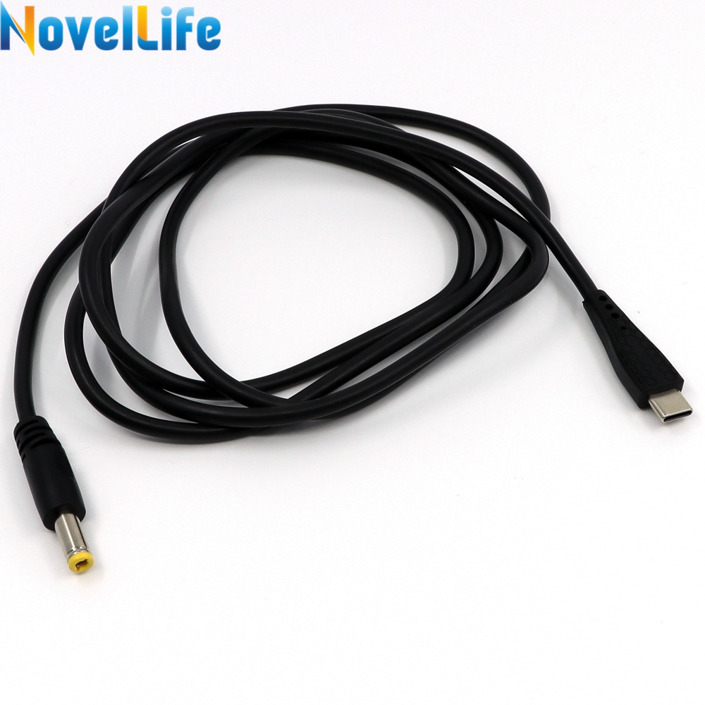 NovelLife 1 5 Instrument Type C USB DC Cable Soft Silicone Rubber PD 
